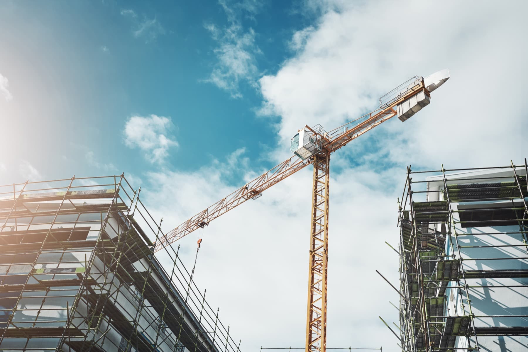 A Milos development under construction